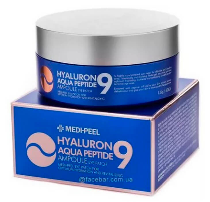 Hyaluron Aqua Peptide9 Ampoule Eye Patch Medipeel 60ea