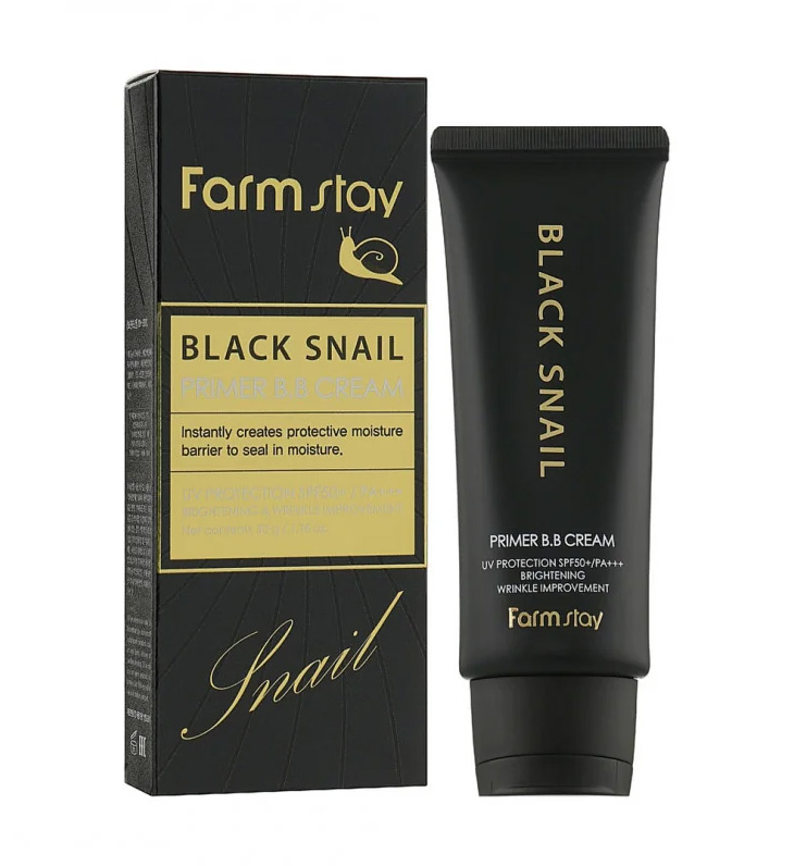 Farm Stay Black Snail Primer BB Cream SPF50+/PA+++ 